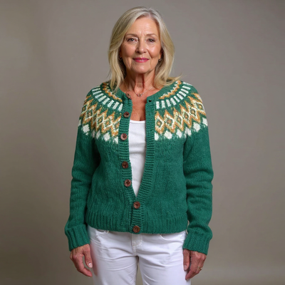 Laera & Cole  - Classic Icelandic Wool Cardigan