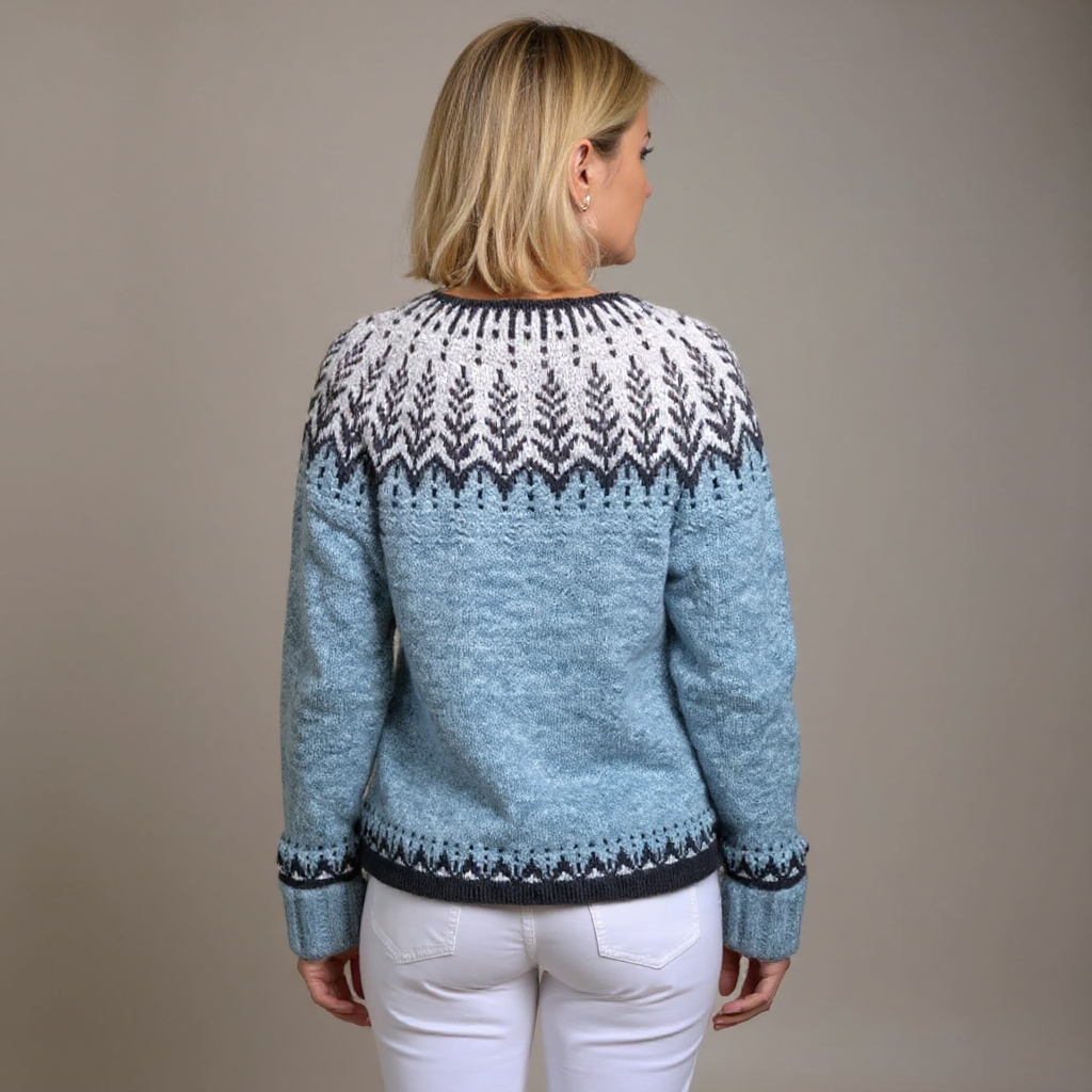 Laera & Cole - Retro Icelandic Wool Cardigan