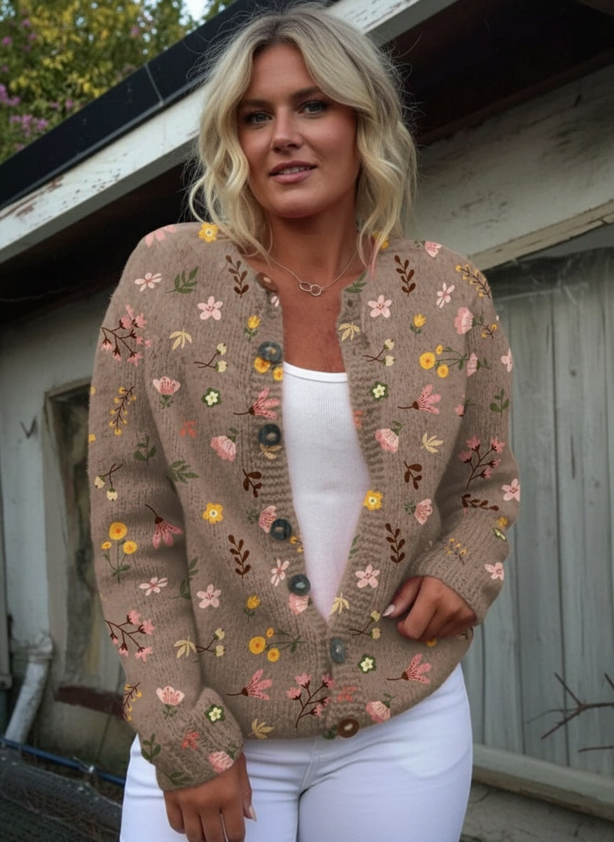 EVERRET PRINTED CARDIGAN
