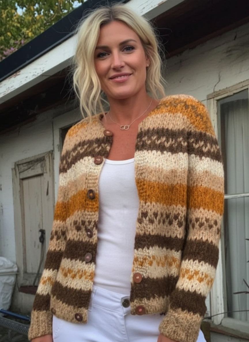 EVERRET PRINTED CARDIGAN