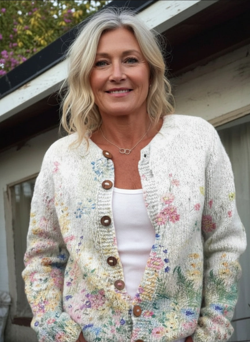 EVERRET PRINTED CARDIGAN