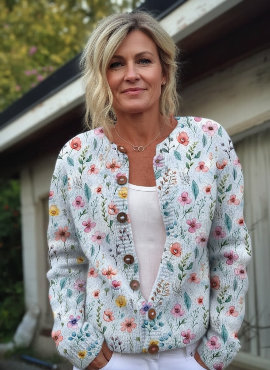 EVERRET PRINTED CARDIGAN