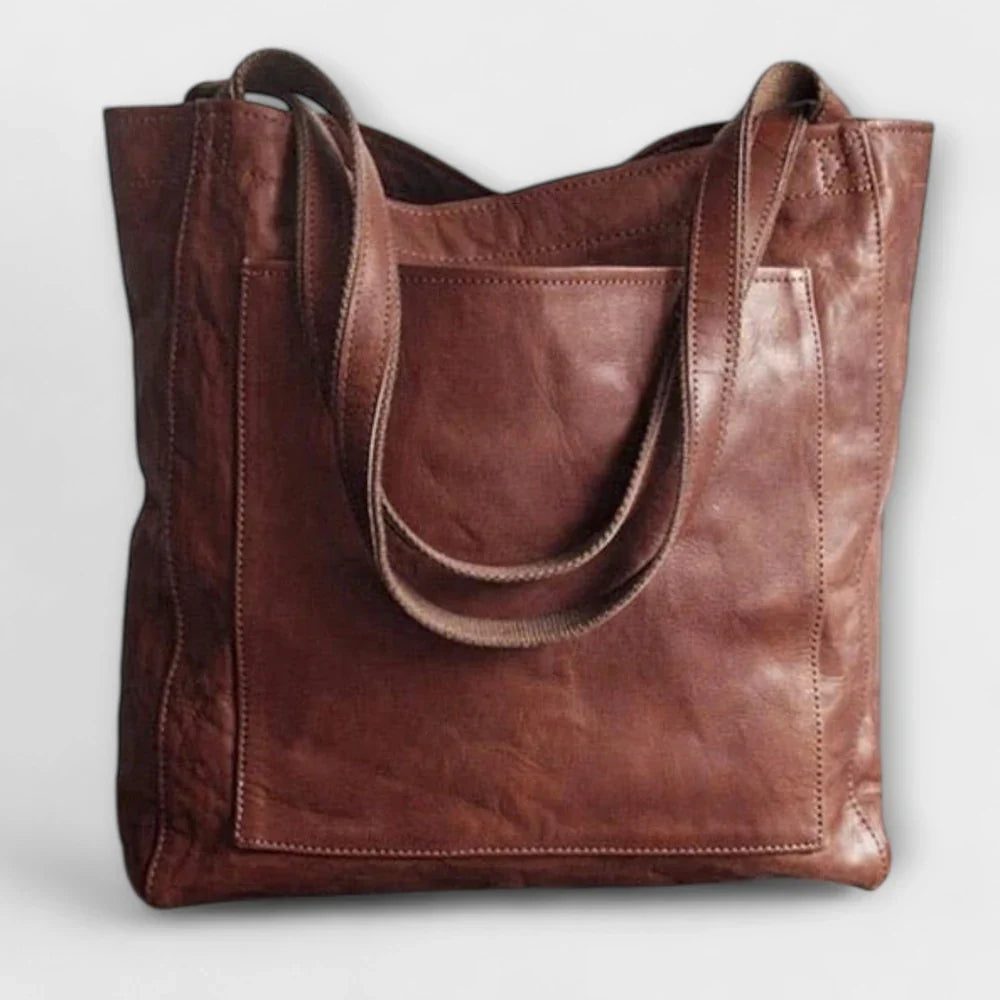 EVERRET LEATHER HANDBAG