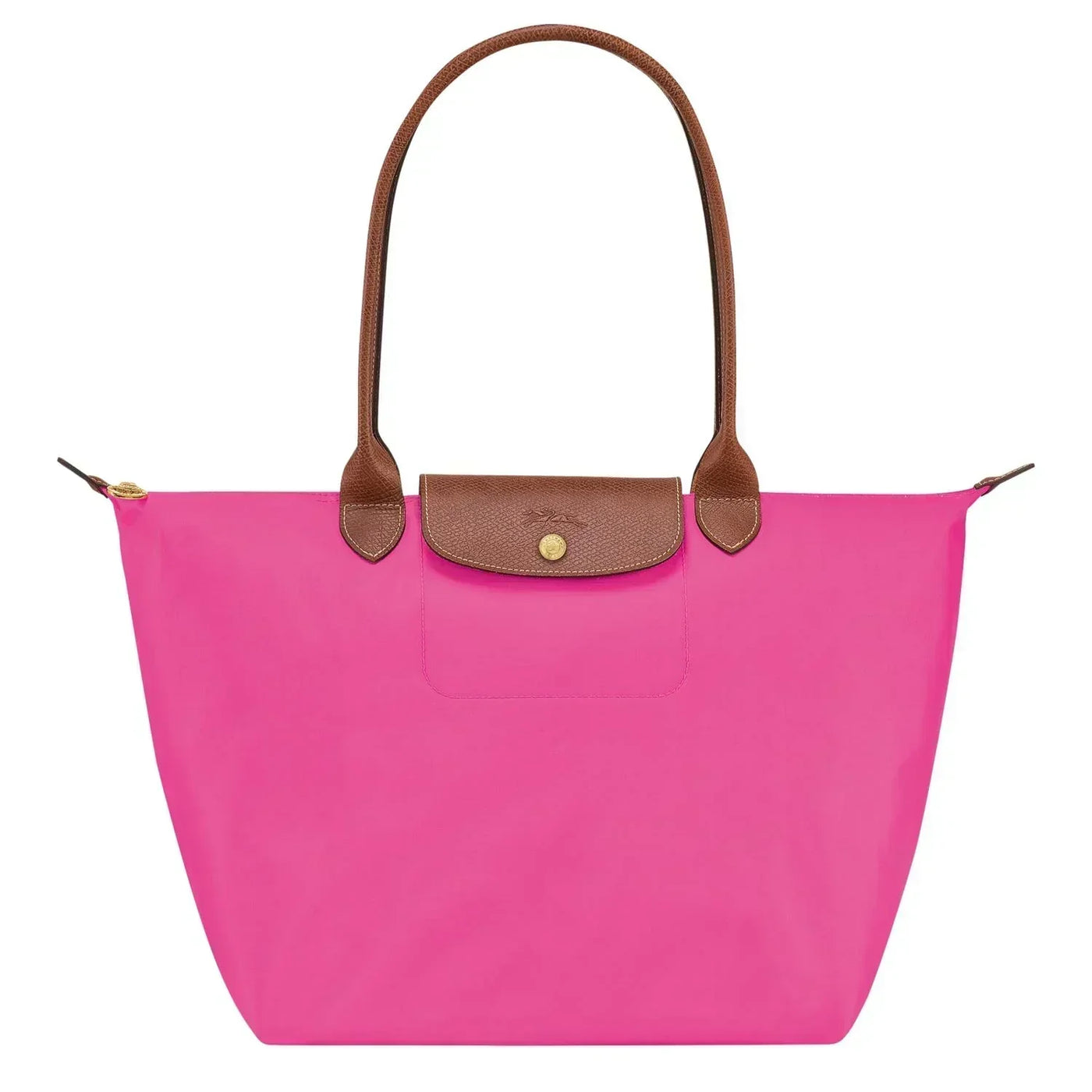 Longchamp-Style Lorent Tote Bag – Pink