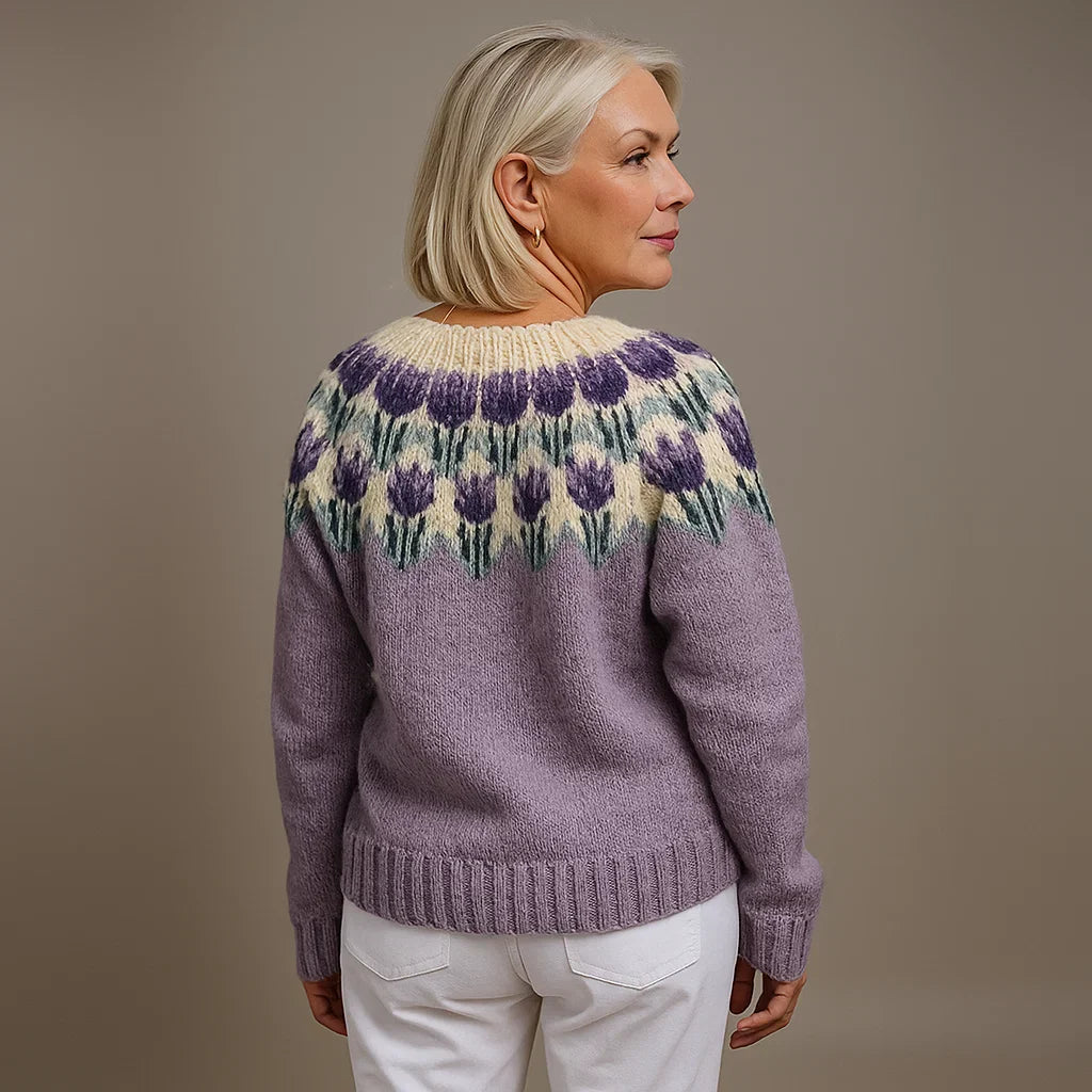 Laera & Cole - Classic Icelandic Wool Vintage Cardigan